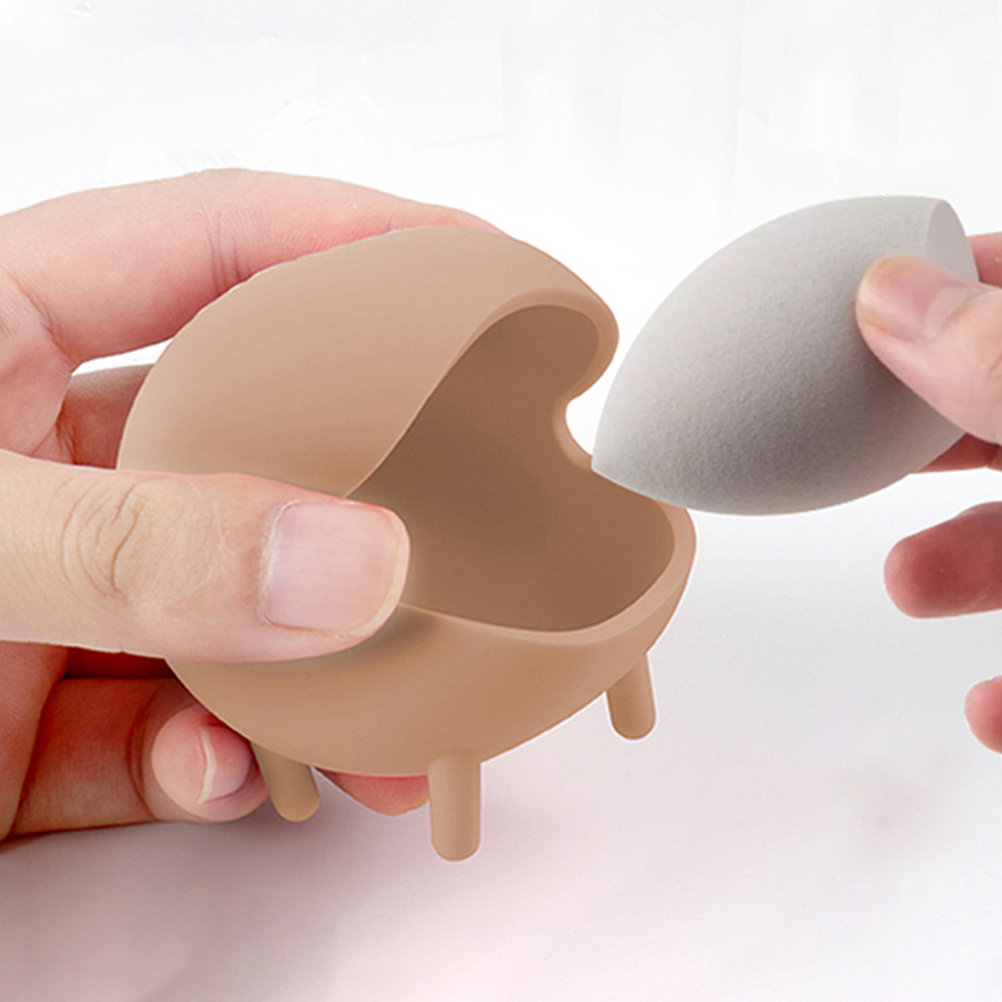 Beauty Makeup Tool - Premium Silicone Makeup Sponge Case for