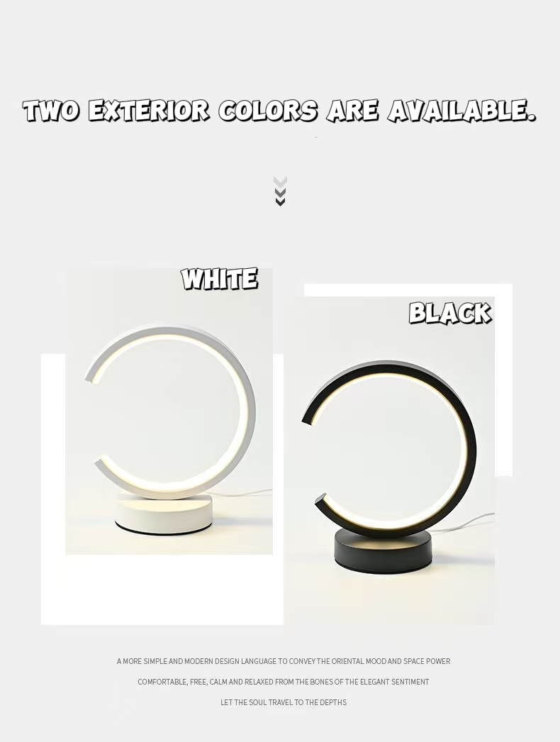 Led Ring Light - 20CM LED Simple Circular Ring Table
