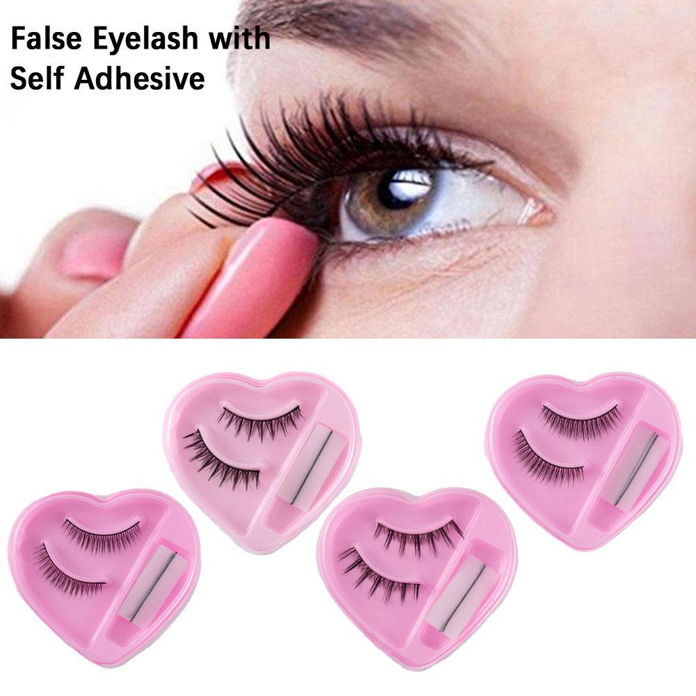Beauty Full Makeup - False Eyelashes Reusable Self-adhesive Lashes Glue-free