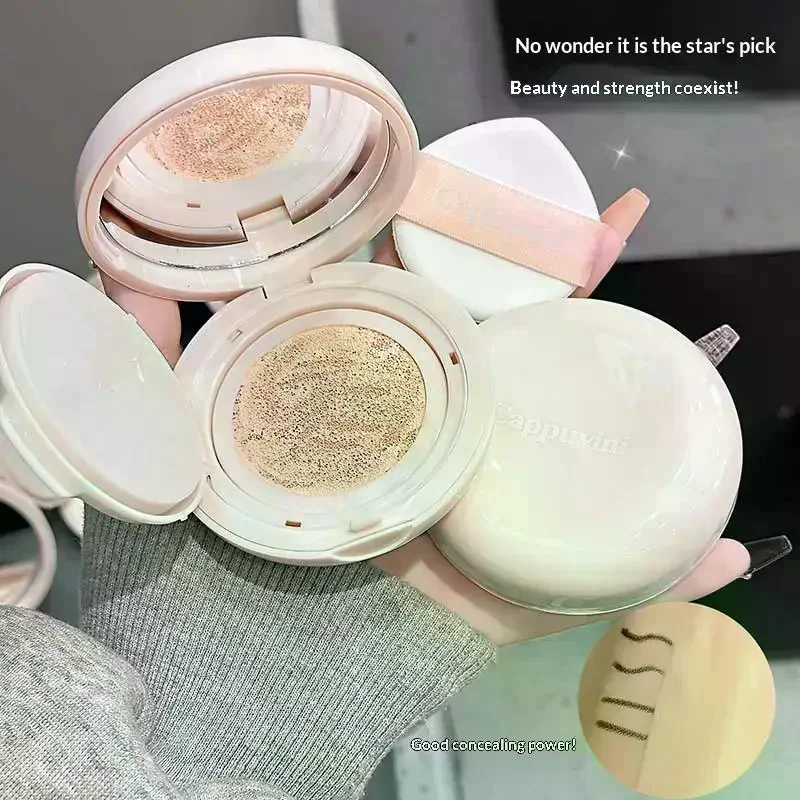 Concealer Full Coverage - Cappuvini Air Cushion BB Cream Moisturizing
