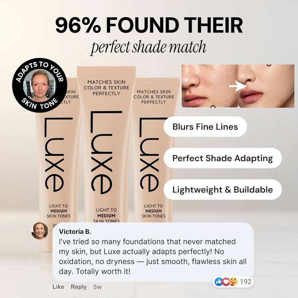 Concealer Full Coverage - LUXE Magic Color Changing Liquid Foundation