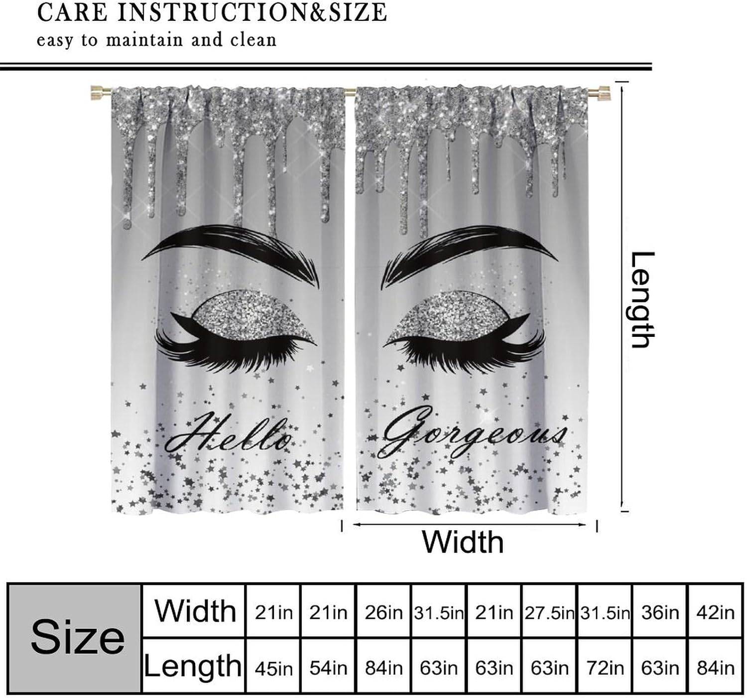 Silver Glitter Drip Eyelash Cu - Beauty Makeup Filter ulasan dan harga