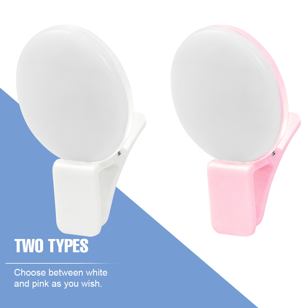 Portable Clip‑on Selfie Fill L - Led Ring Light ulasan dan harga