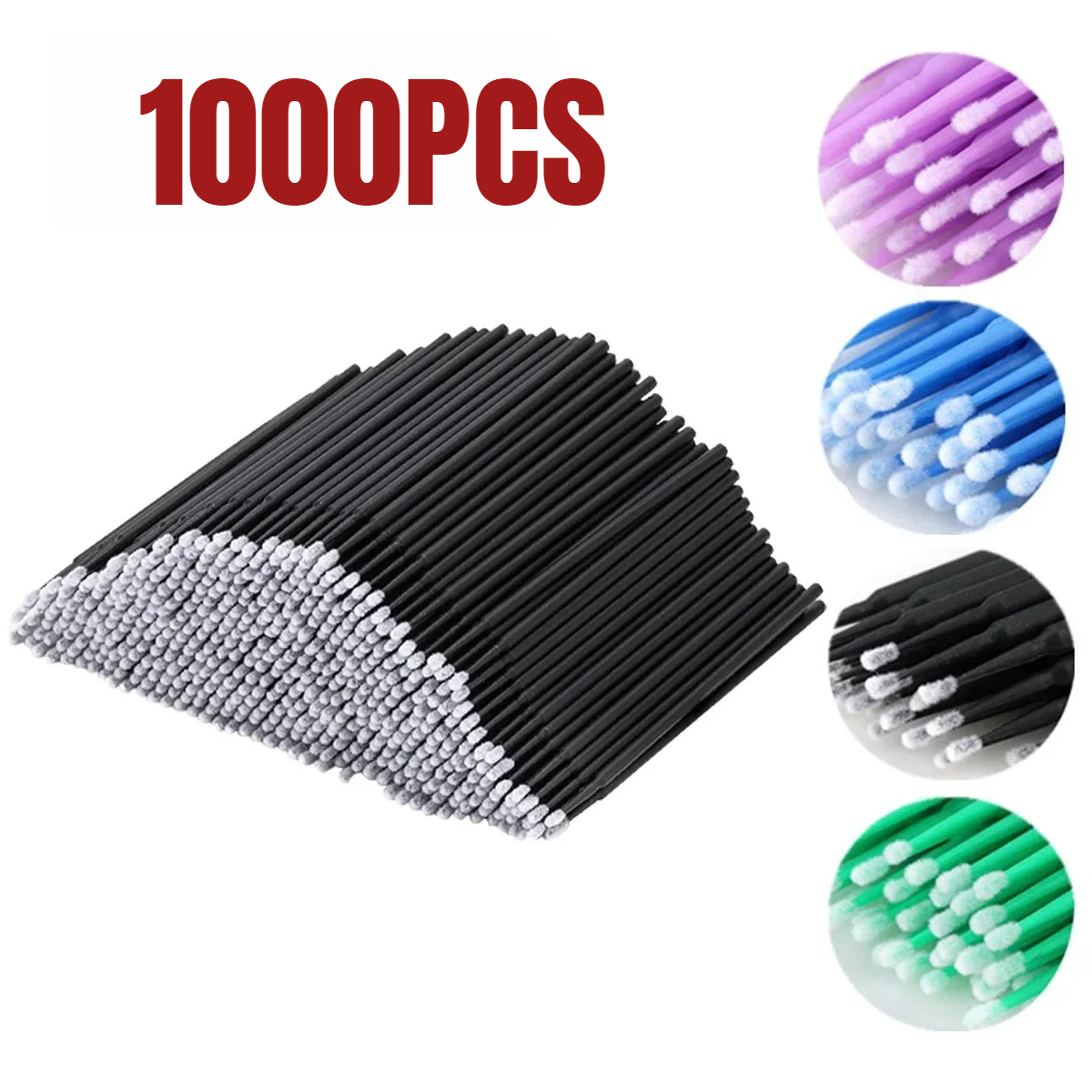 1000/500PCS Eyelash Cleaning B - Beauty Makeup Tool ulasan dan harga