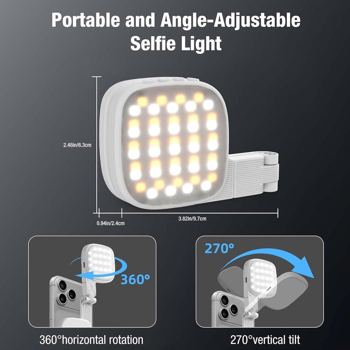 Foldable Dimmable Fill Light W - Led Ring Light ulasan dan harga
