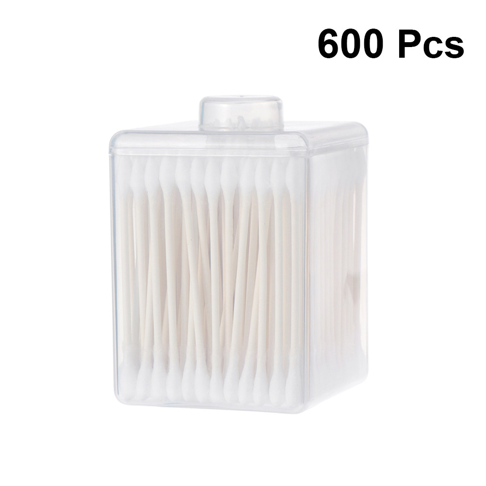 600Pcs Double Head Cotton Swab - Beauty Makeup Tool ulasan dan harga