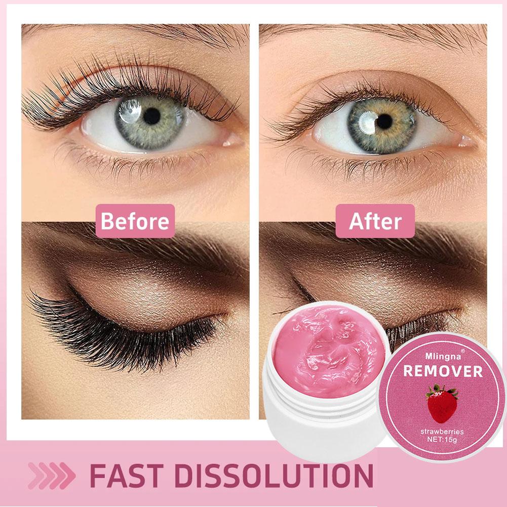 Eyelash Glue Remover CreamTran - Beauty Makeup Tool ulasan dan harga