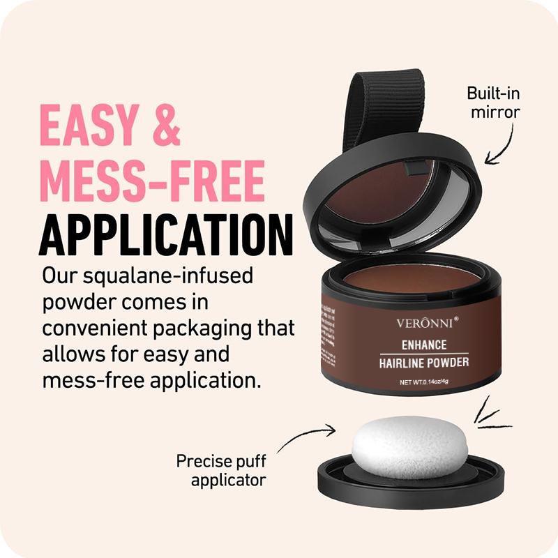 14 Color Hair Line Powder Blac - Concealer Full Coverage ulasan dan harga