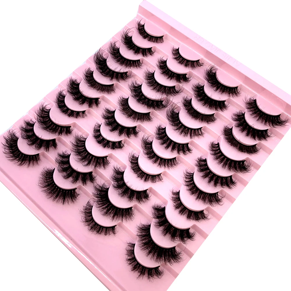 New 20 Pairs Natural Thick Fal - Beauty Full Makeup ulasan dan harga