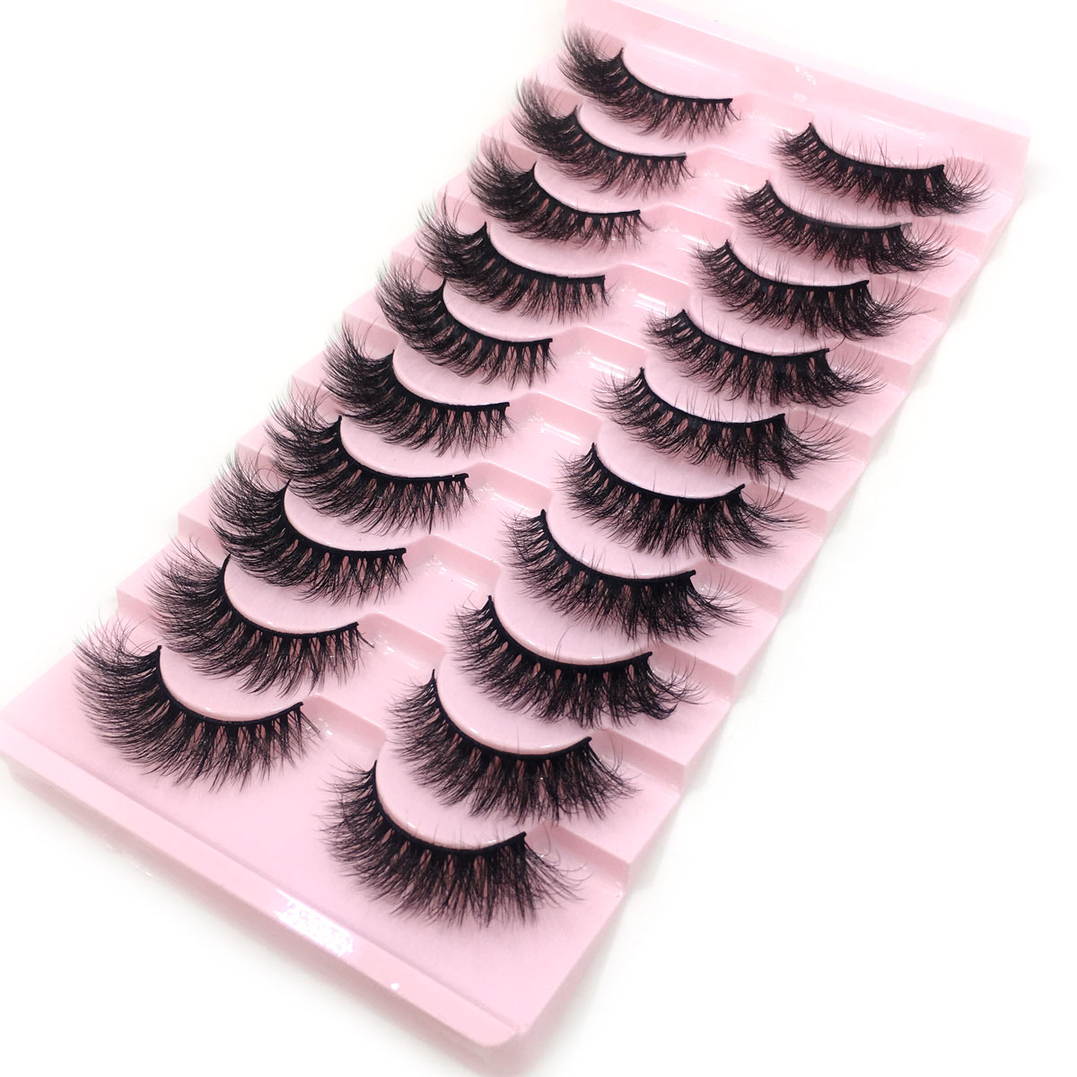 NEW 10 Pairs 6D Faux Mink Eyel - Beauty Full Makeup ulasan dan harga