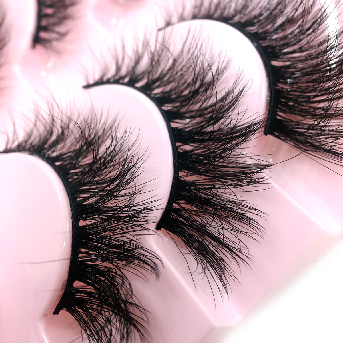 NEW 10 Pairs 6D Faux Mink Eyel - Beauty Full Makeup ulasan dan harga