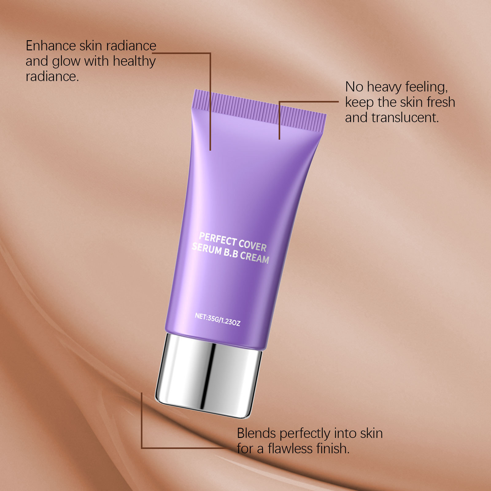 Perfect Cover BB Cream Cover B - Bb Cream Tinted ulasan dan harga