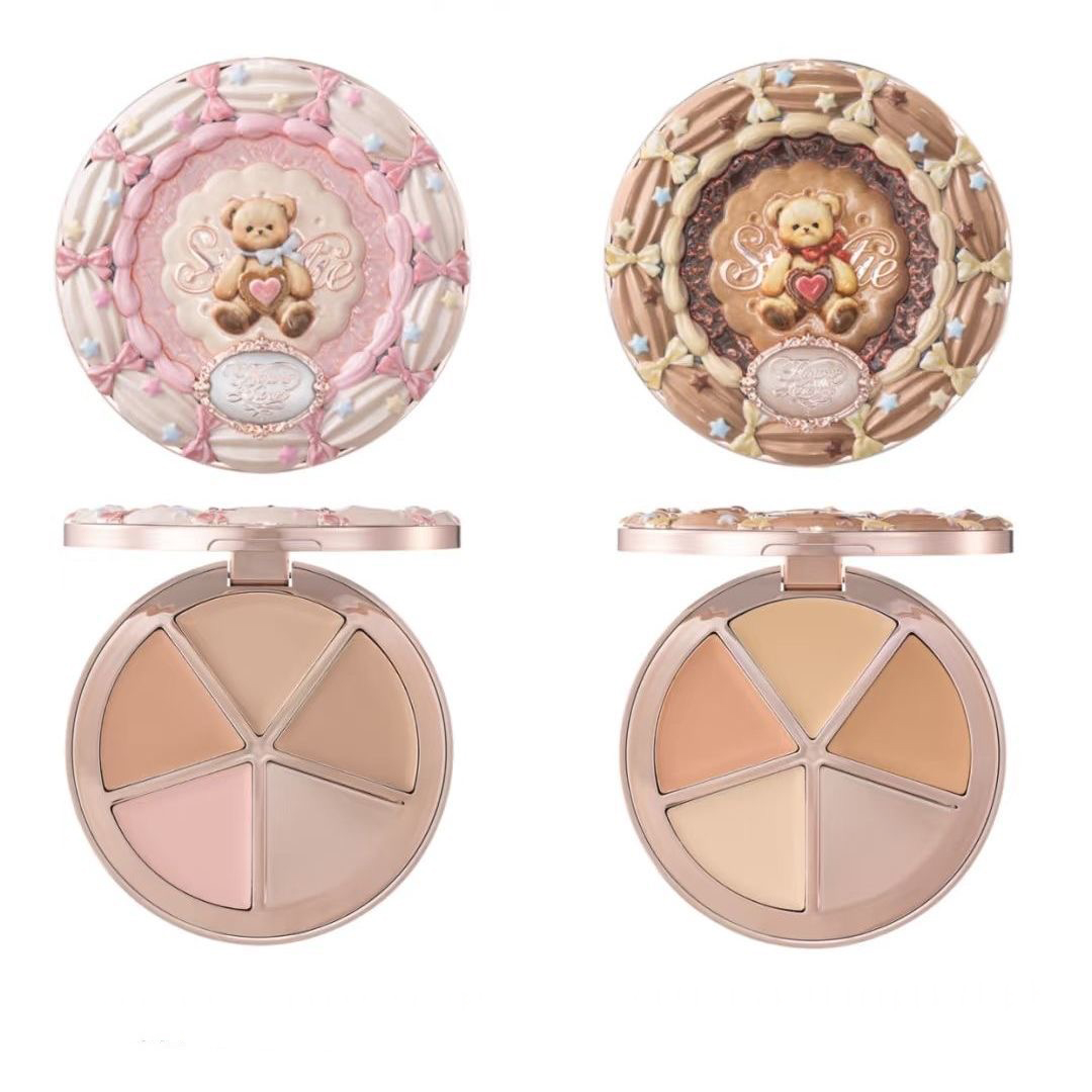 FLOWER KNOWS THE SWEETIE BEAR  - Concealer Full Coverage ulasan dan harga