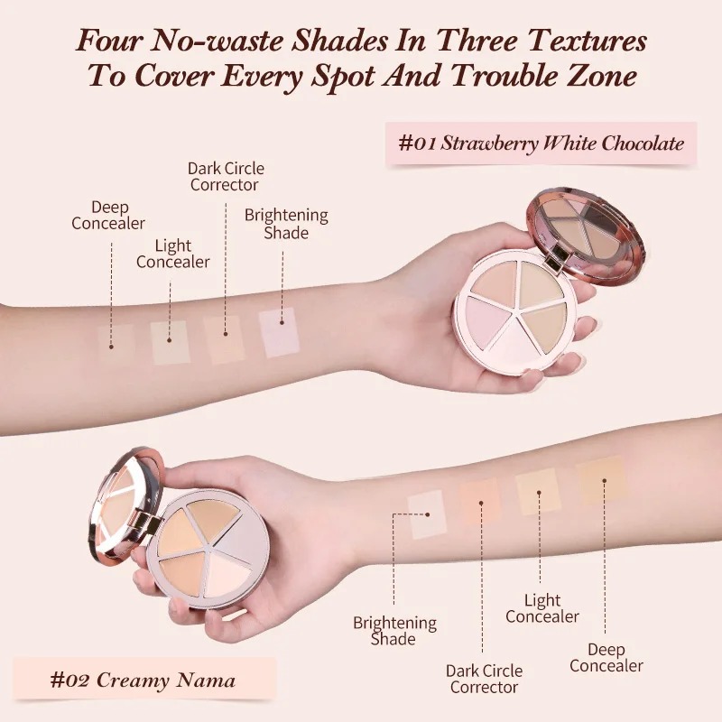 FLOWER KNOWS THE SWEETIE BEAR  - Concealer Full Coverage ulasan dan harga