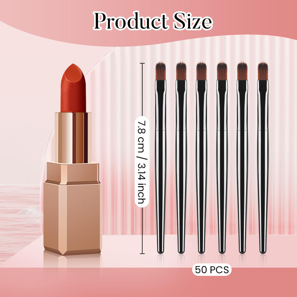 50/100pcs Disposable Lip Brush - Beauty Makeup Tool ulasan dan harga