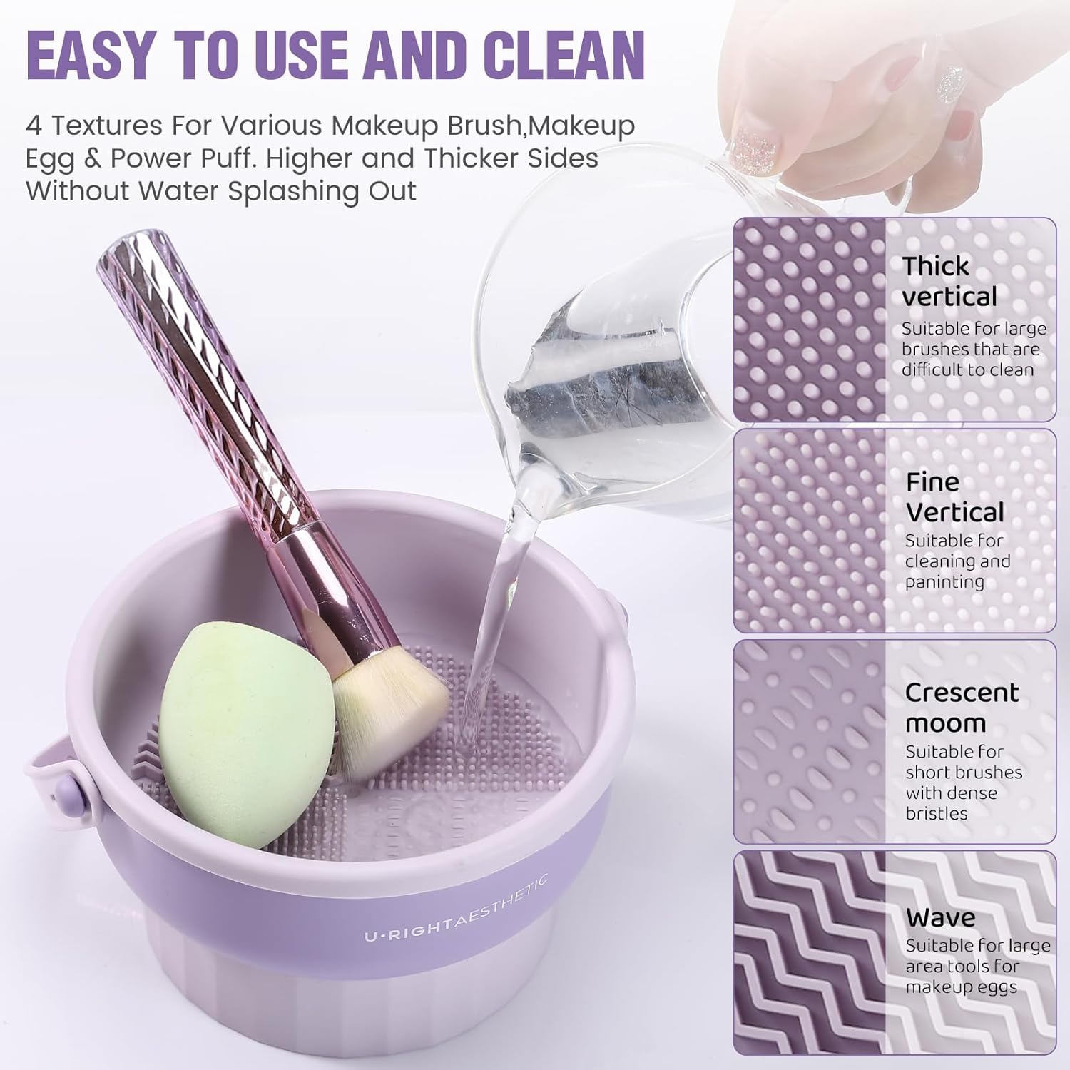 Makeup Brush Cleaning Bowl Bea - Makeup Beauty Set ulasan dan harga