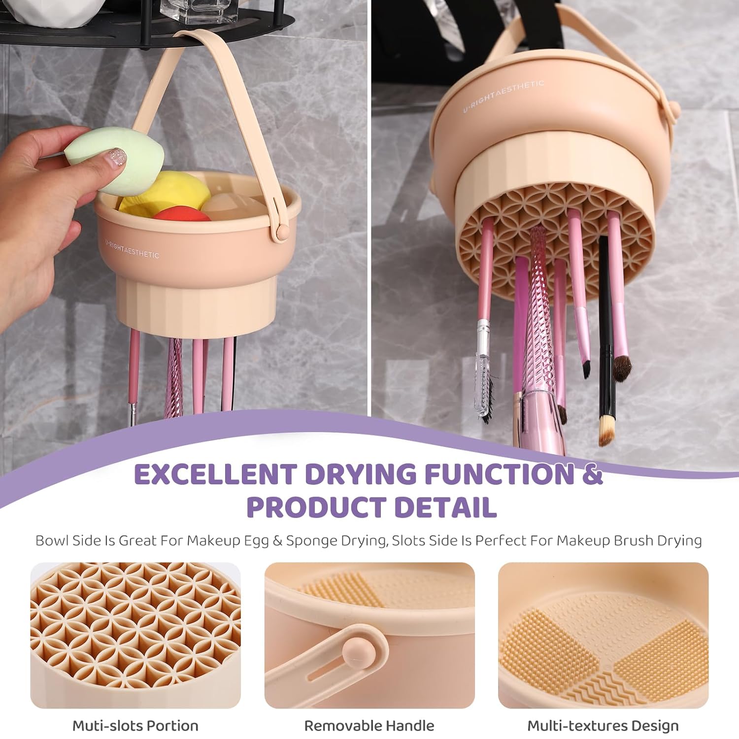 Makeup Brush Cleaning Bowl Bea - Makeup Beauty Set ulasan dan harga