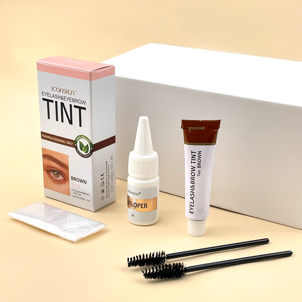 Eyelash Eyebrow Dye Tint Kit F - Bb Cream Tinted ulasan dan harga