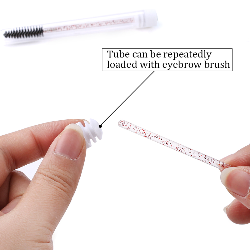 50/100pcs Diamond Eyebrow Brus - Makeup Beauty Set ulasan dan harga