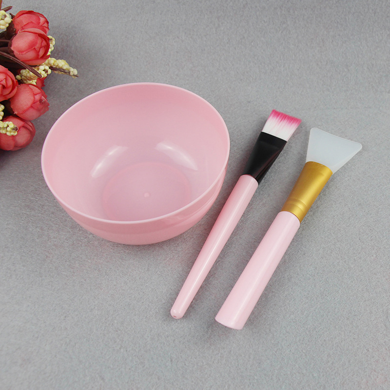 Facial Brush Mask Bowl Spoon S - Makeup Beauty Set ulasan dan harga