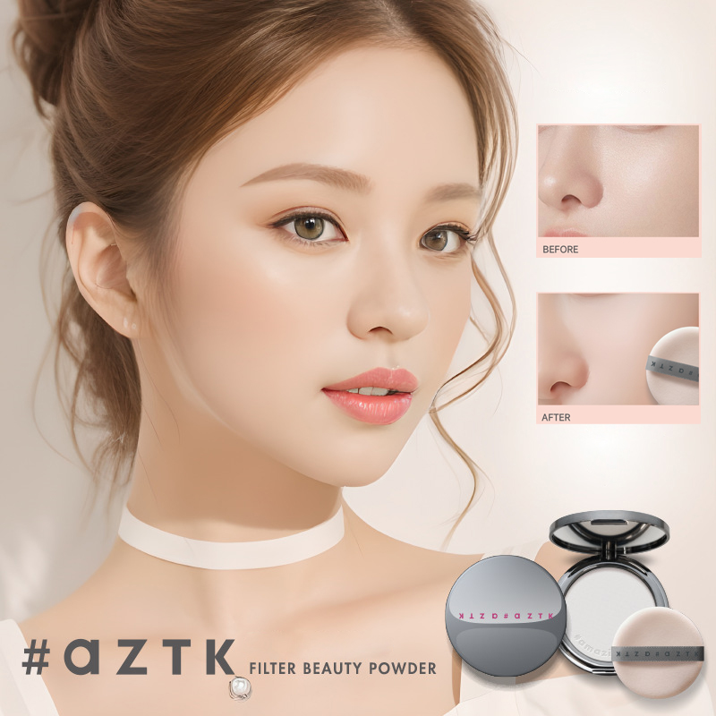 AZTK Fliter BEAUTY POWDER Touc - Beauty Makeup Filter ulasan dan harga