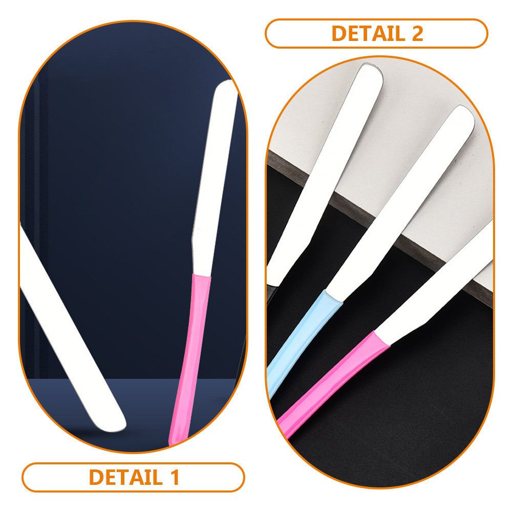 Stainless Steel Makeup Spatula - Beauty Makeup Tool ulasan dan harga