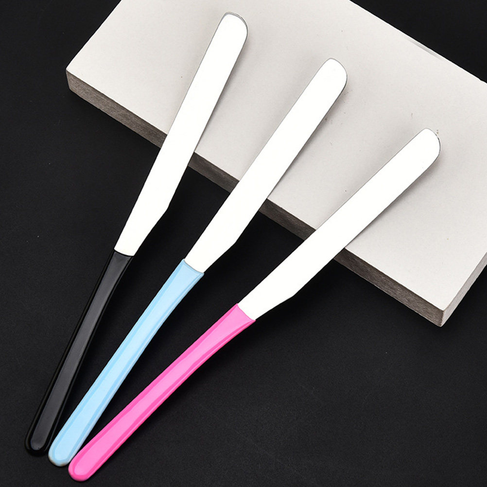 Stainless Steel Makeup Spatula - Beauty Makeup Tool ulasan dan harga