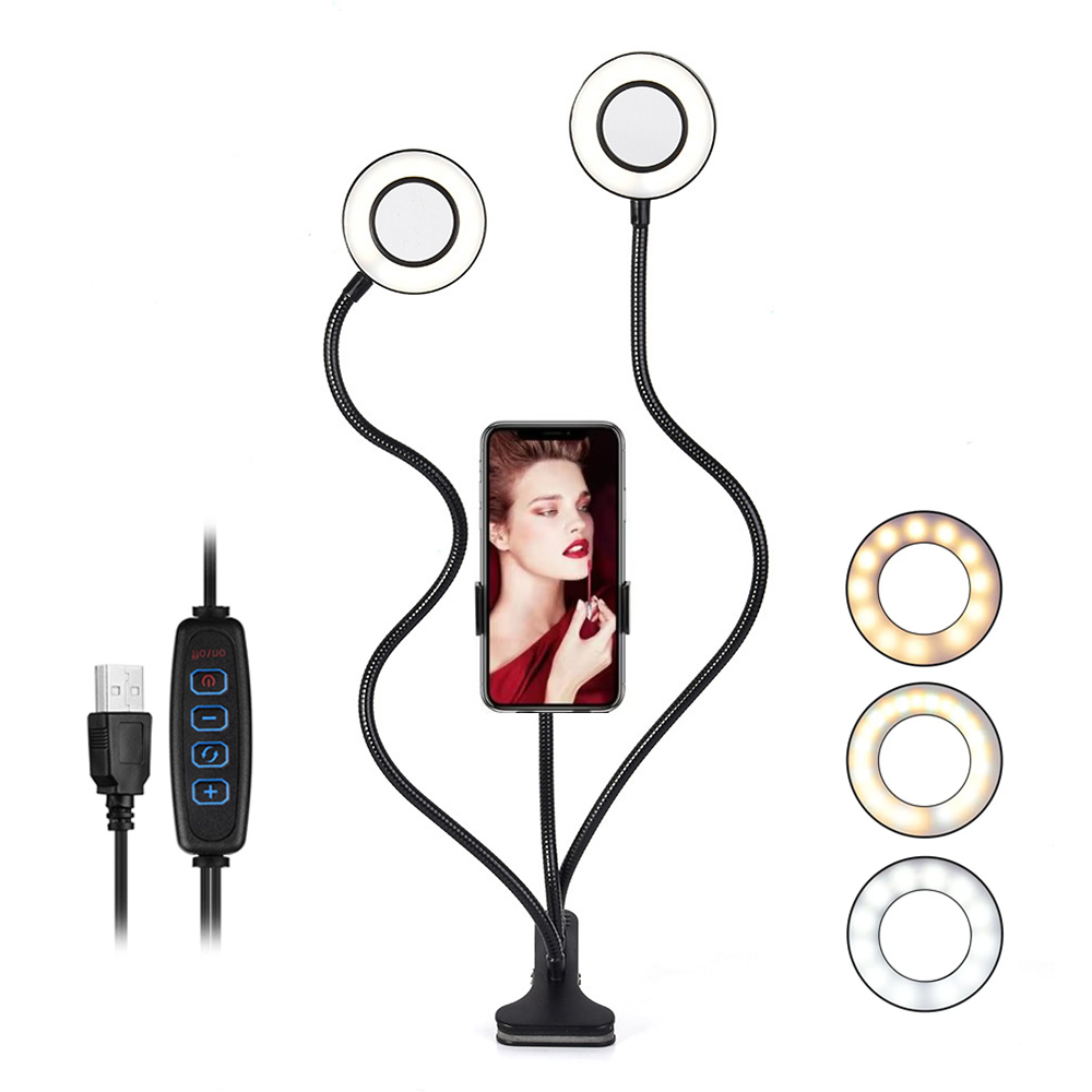 Dual Lights Led Ring Fill Ligh - Led Ring Light ulasan dan harga