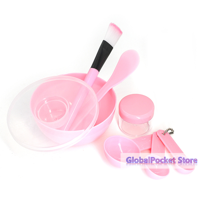 Facial Brush Mask Bowl Spoon S - Makeup Beauty Set ulasan dan harga