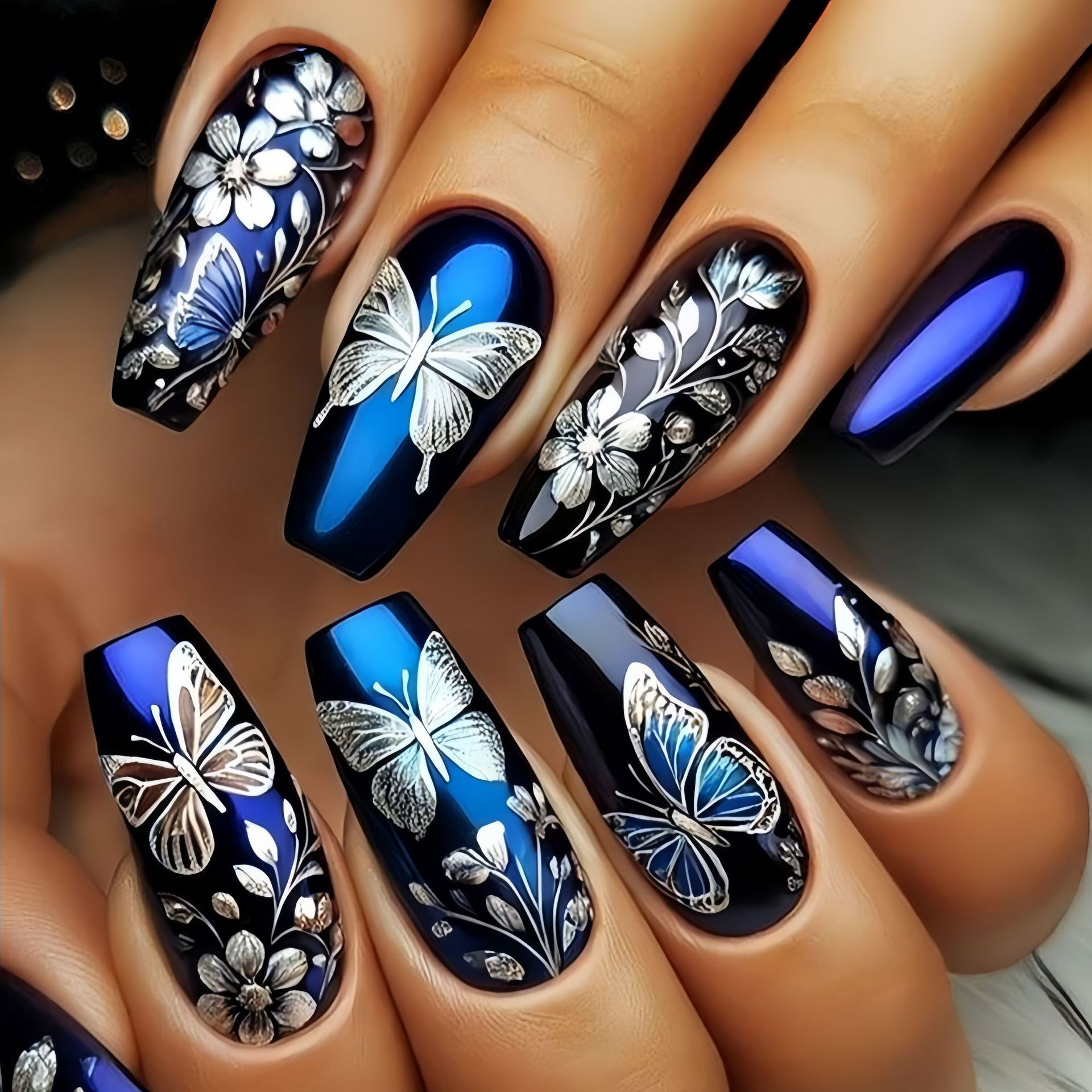 Medium long fake nails for wom - Nail Extension Tips ulasan dan harga