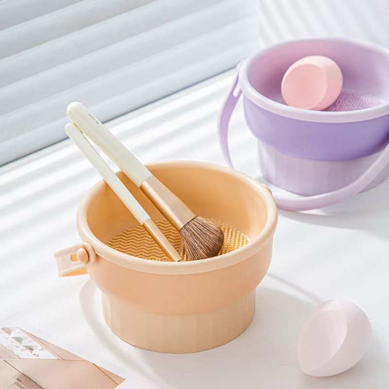 Silicone Makeup Brush Washball - Makeup Beauty Set ulasan dan harga