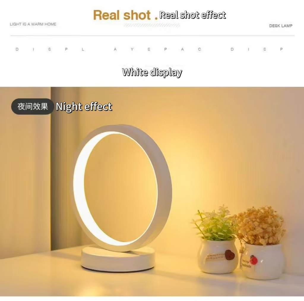 Simple ring-shaped lamp, night - Led Ring Light ulasan dan harga