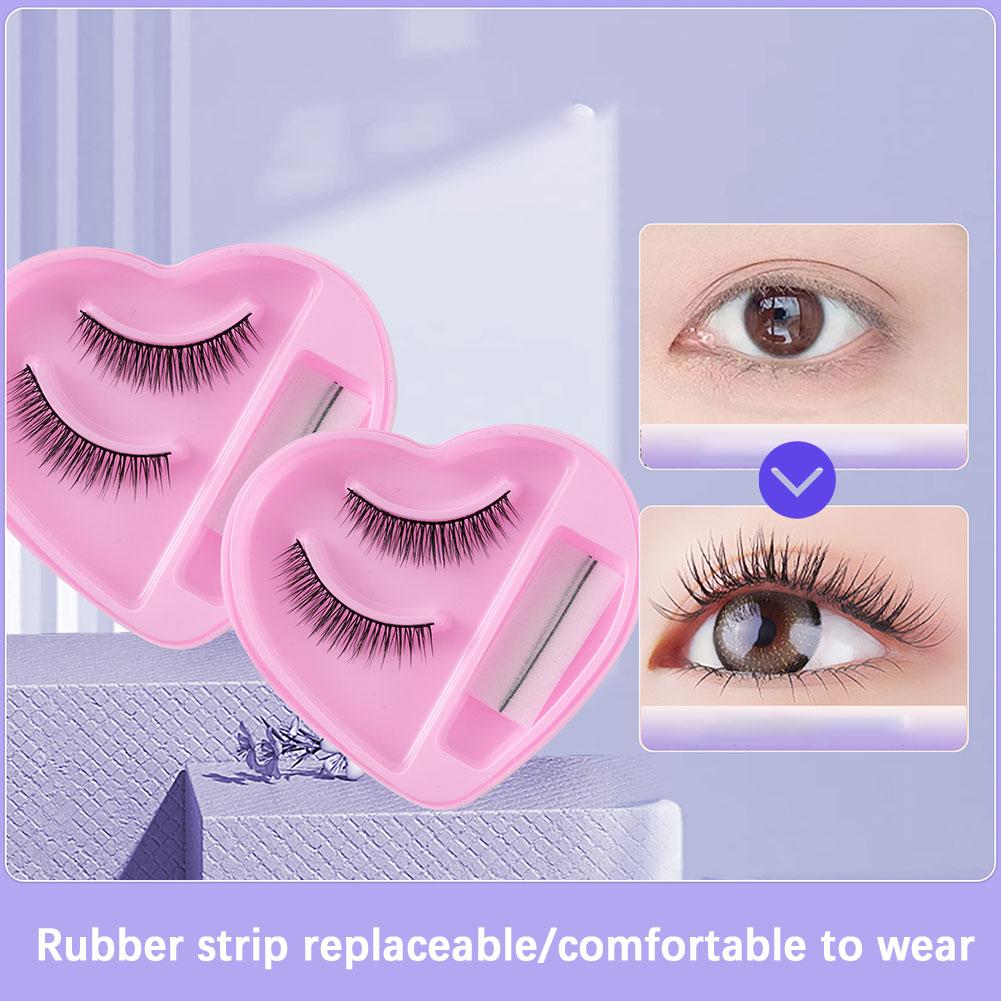 False Eyelashes Reusable Self- - Beauty Full Makeup ulasan dan harga