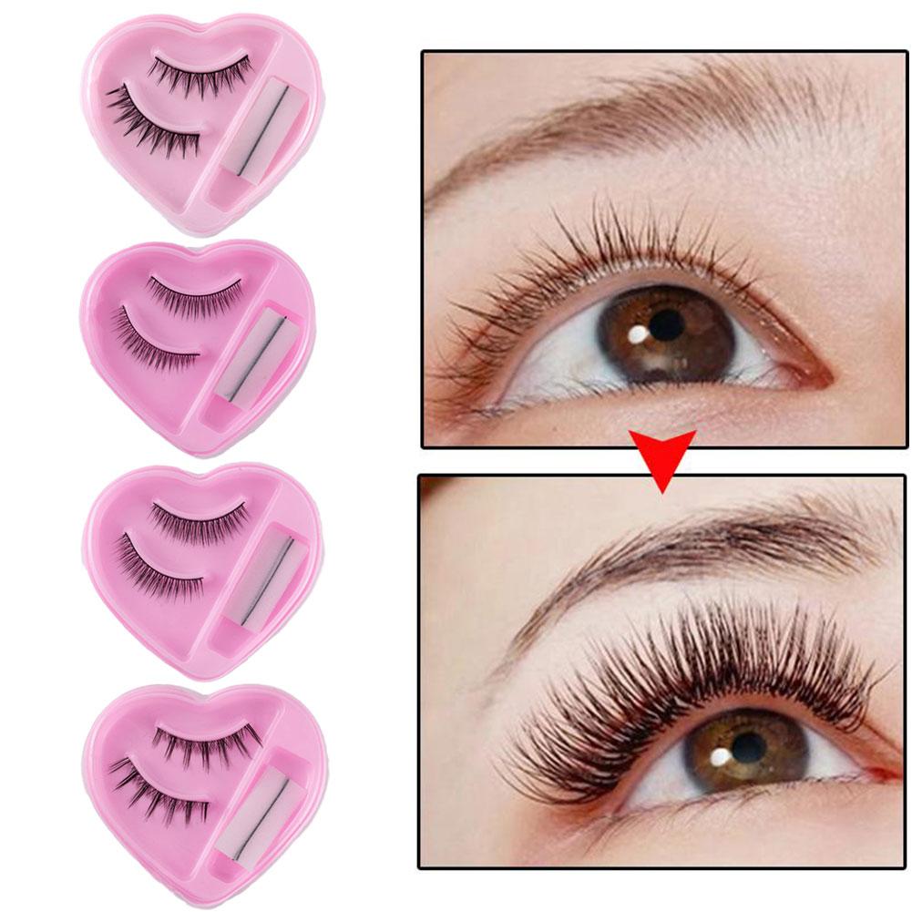 False Eyelashes Reusable Self- - Beauty Full Makeup ulasan dan harga