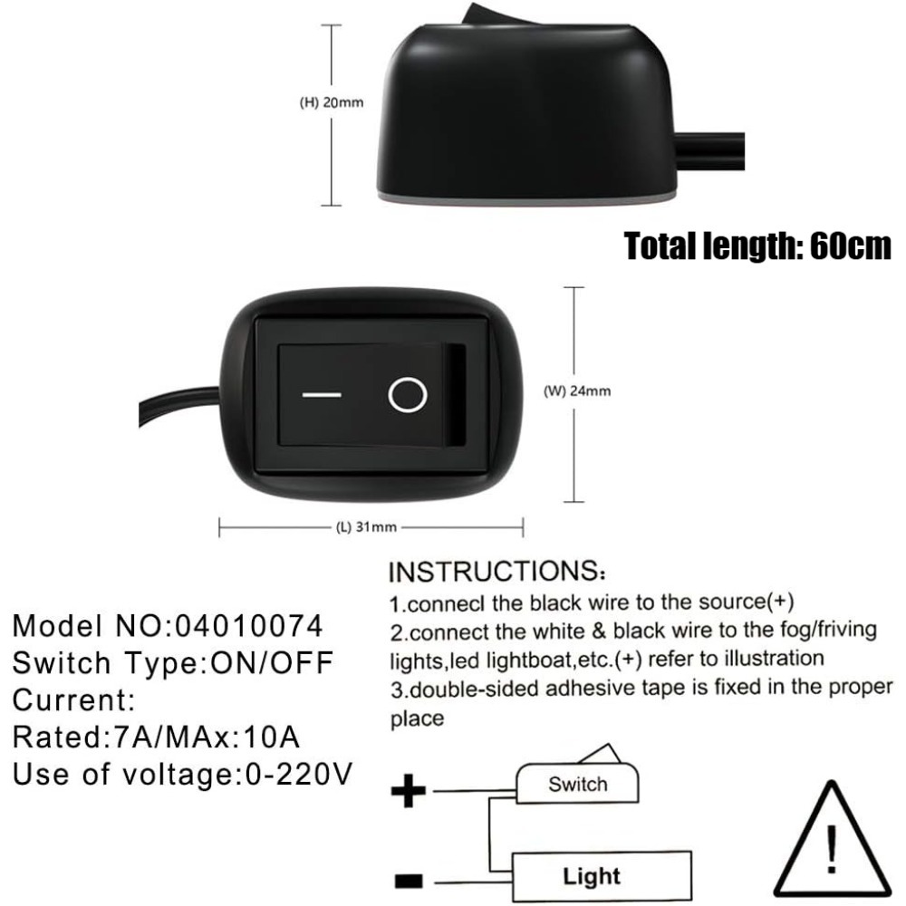 Toggle Switch Paste Type Unive - Led Ring Light ulasan dan harga