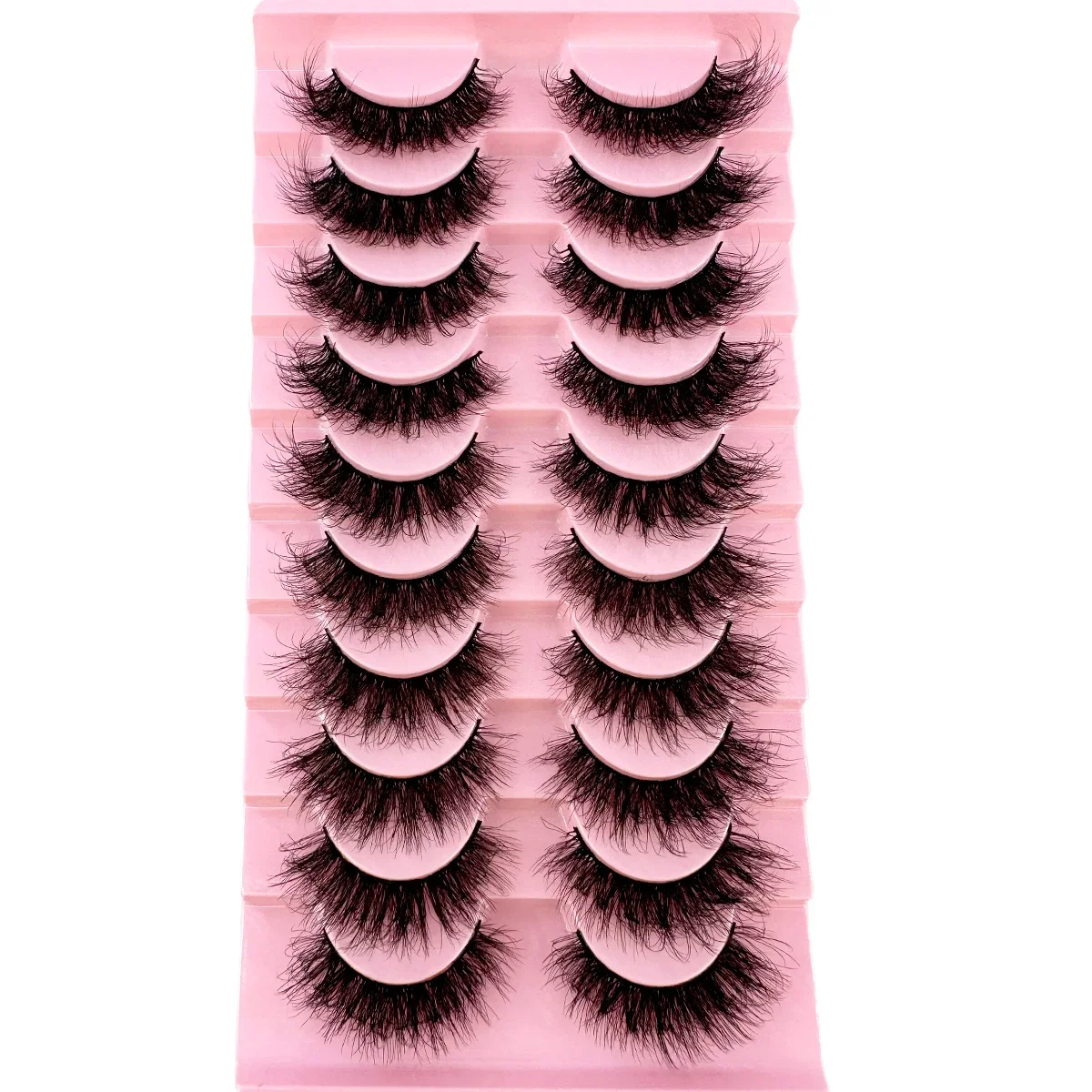 AMSDCN 10 Pairs Artificial Min - Beauty Full Makeup ulasan dan harga