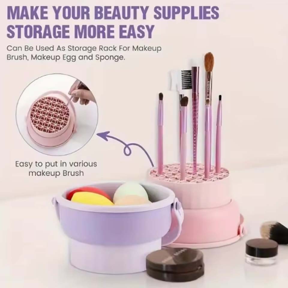 Makeup Brush Cleaning Bowl Bea - Makeup Beauty Set ulasan dan harga