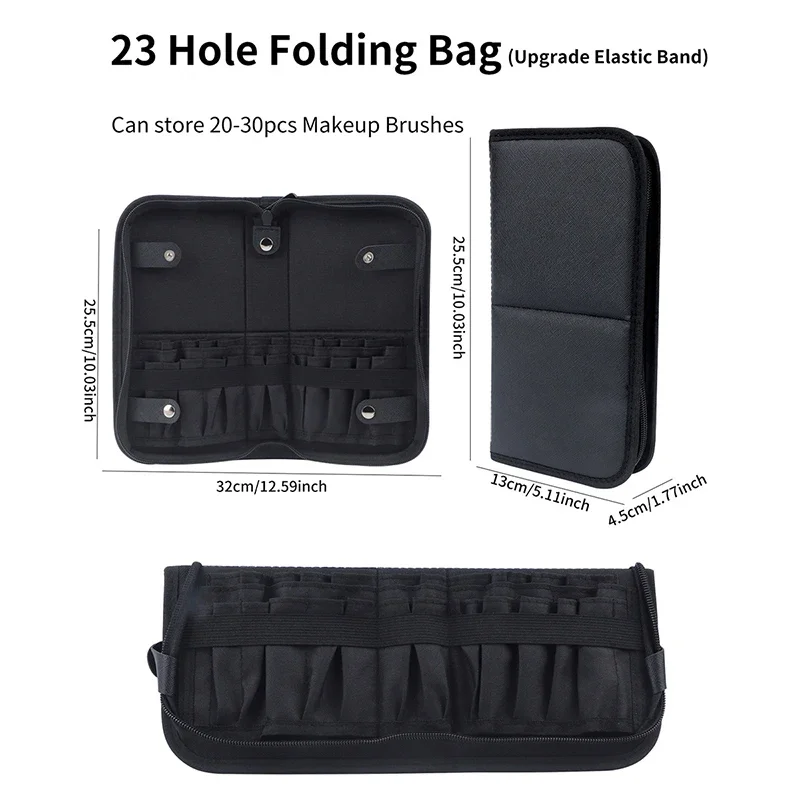 29/23 Holes Foldable Makeup Br - Makeup Beauty Set ulasan dan harga