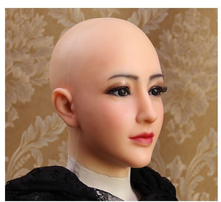 NEW Full Face Silicone Beauty  - Beauty Full Makeup ulasan dan harga