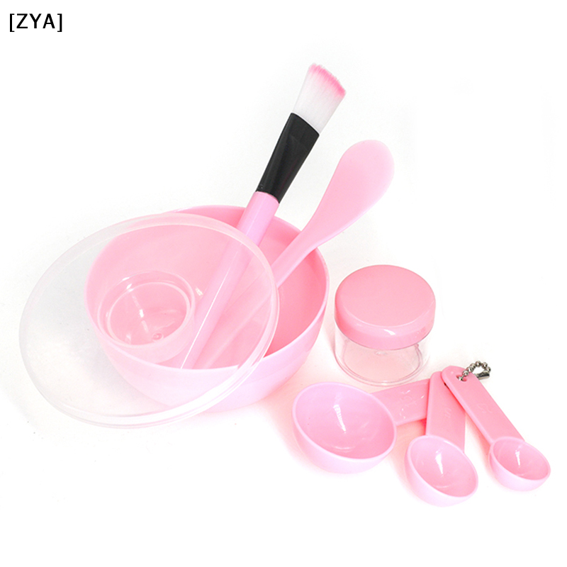 Facial Brush Mask Bowl Spoon S - Makeup Beauty Set ulasan dan harga