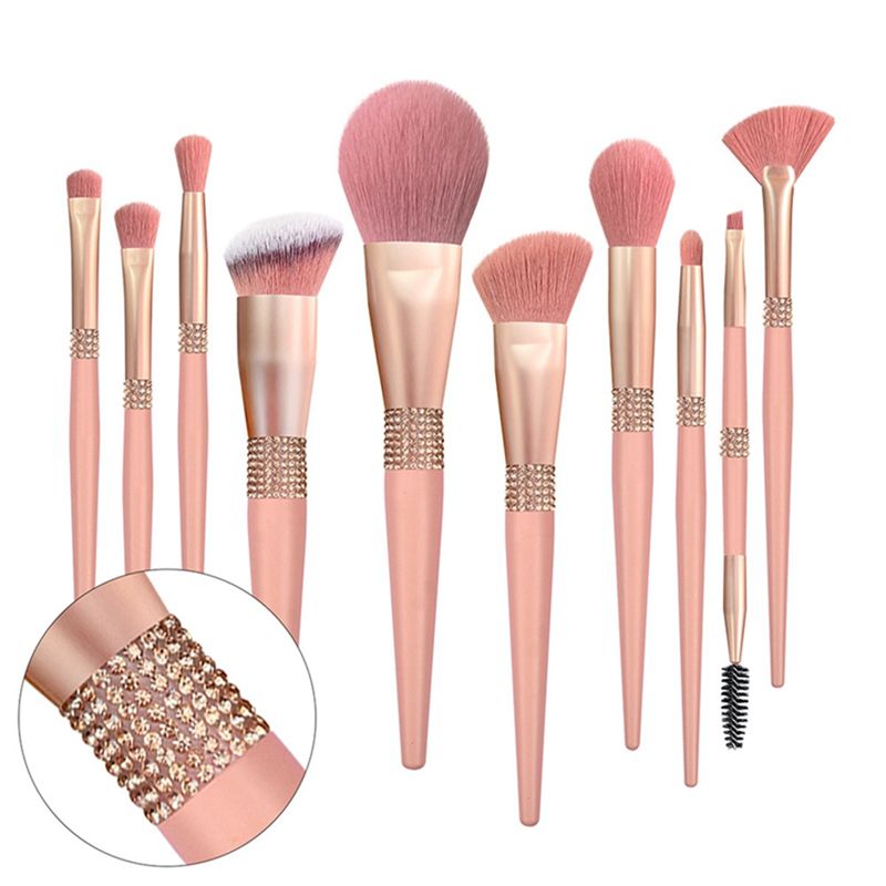 A38F 10Pcs Coral Red Brilliant - Beauty Makeup Filter ulasan dan harga