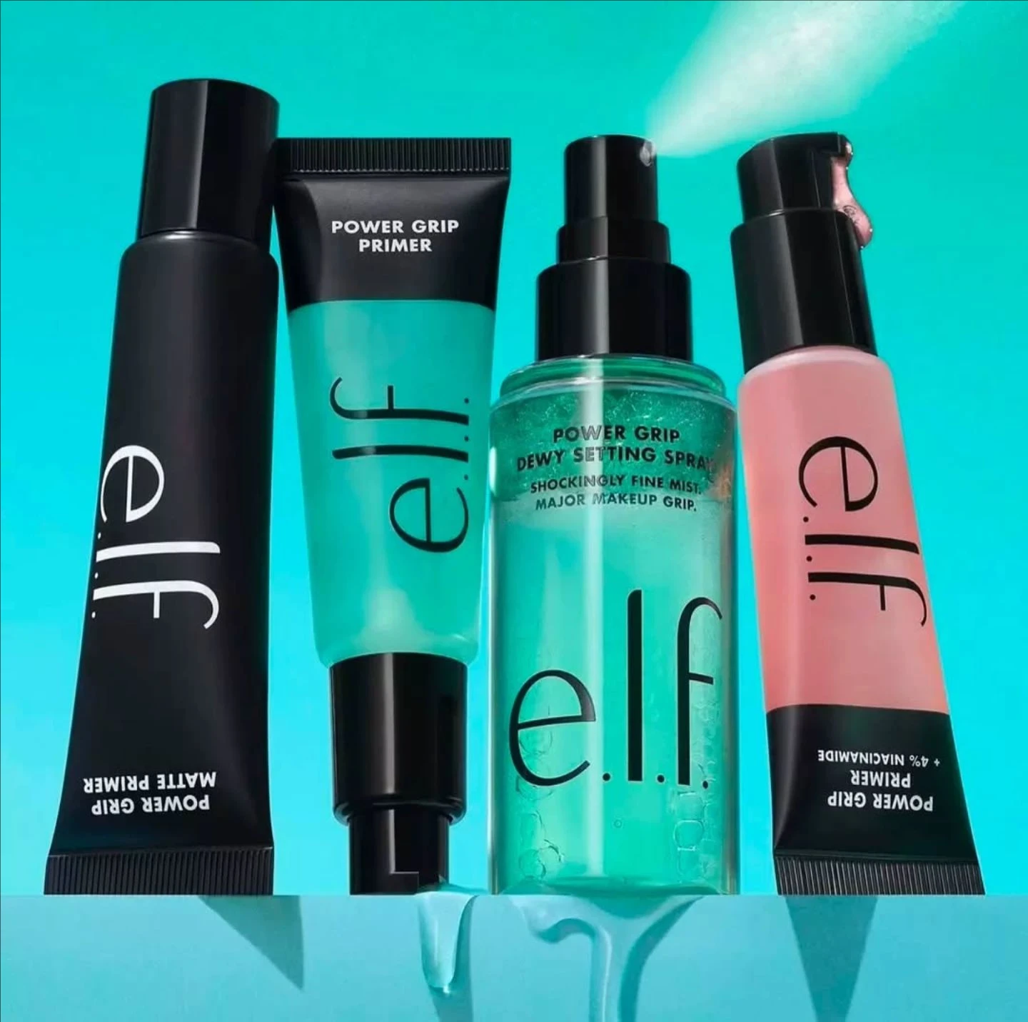 Elf Makeup Power Grip Dewy Set - Beauty Full Makeup ulasan dan harga