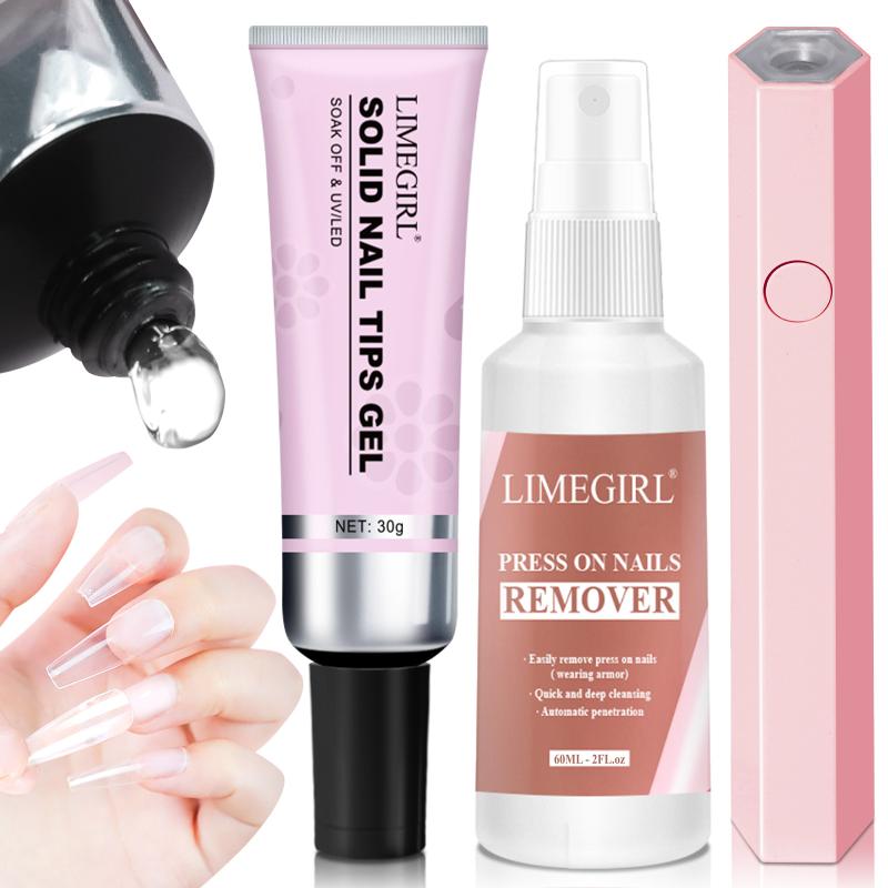 30g Soft Transparent Nail Tips - Nail Extension Tips ulasan dan harga