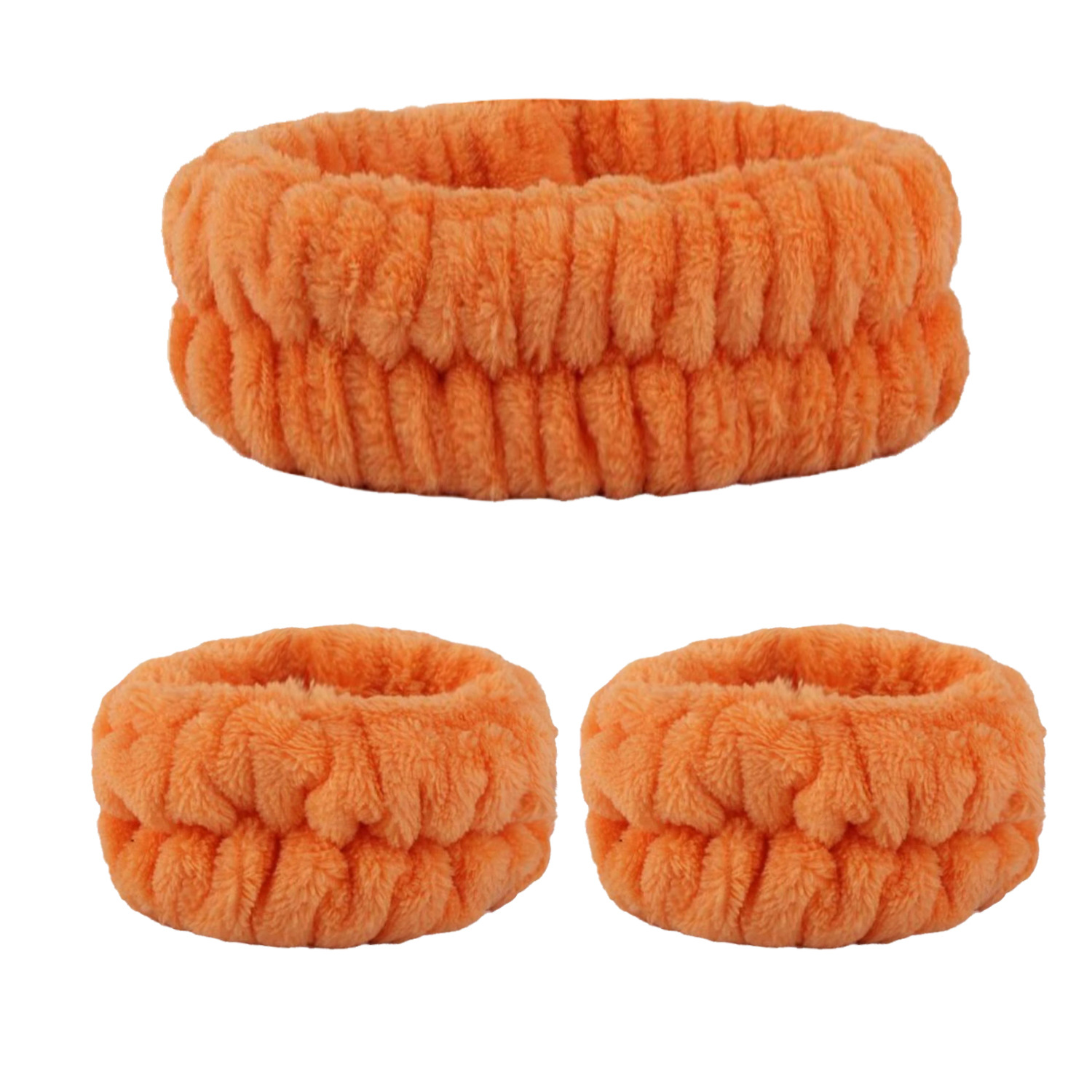 Velvet soft elastic headband f - Makeup Beauty Set ulasan dan harga