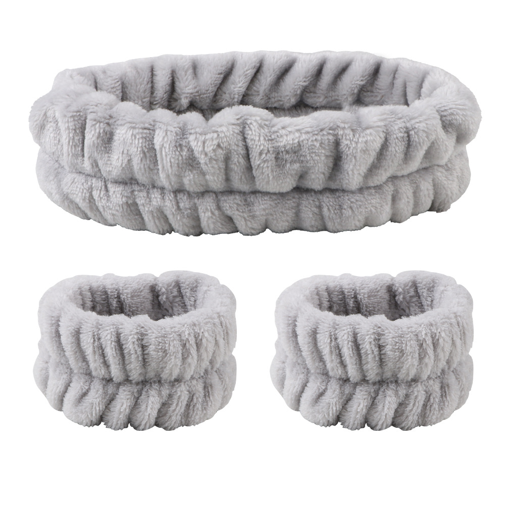 Velvet soft elastic headband f - Makeup Beauty Set ulasan dan harga