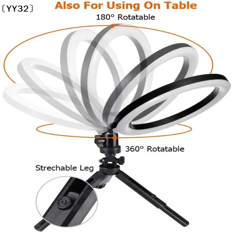 1 Set Dimmable LED Lamp Photog - Led Ring Light ulasan dan harga