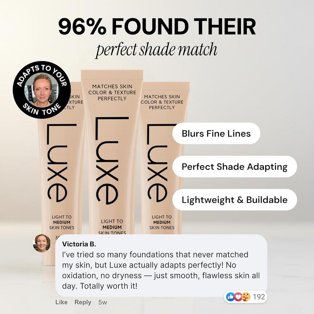 30ml Luxe Self-Adjusting Skin  - Concealer Full Coverage ulasan dan harga